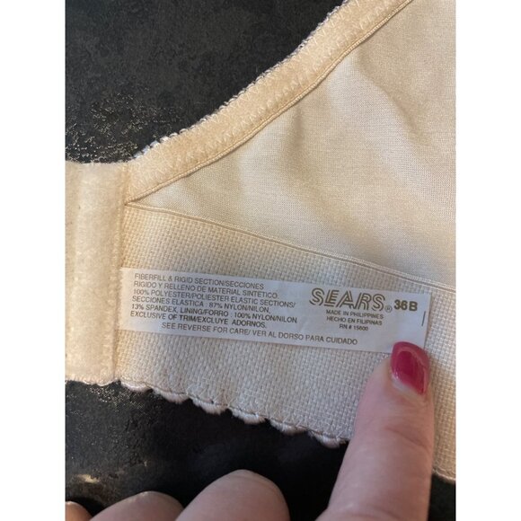 Sears Ivory Strapless Four Hook Corset Sz 36B - Picture 3 of 7